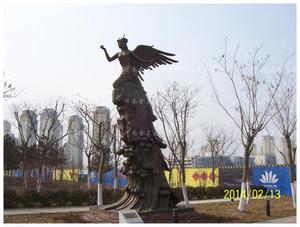 公园铸铜雕塑
